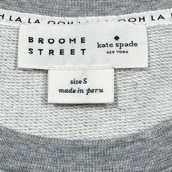Kate Spade Broome Street Make Magic Happen Bunny Hat Sweatshirt Womens Small - Picture 6 of 10